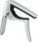 JIM DUNLOP Kapodaster Trigger Fly Satin Chrome, E-Gitarre, Klassische Gitarre, Akustikgitarre, Platte oder Biegen, chrome