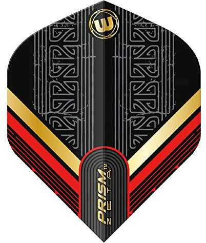 WINMAU Prism Zeta Valhalla Flight Dart-Flüge - 1 Satz pro Packung (insgesamt 3 Flüge)