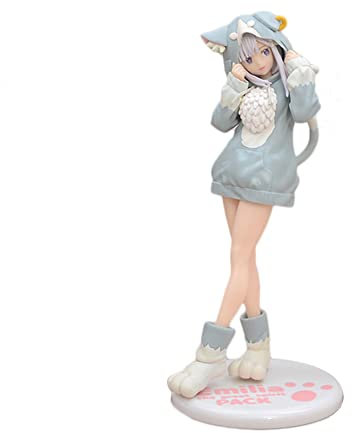 Xinchangda Anime Figure REM RAM Action Figure Statua da collezione Cartoon Carino Ragazza Figure Modello Desktop Ornamenti Giocattoli per bambini Regalo