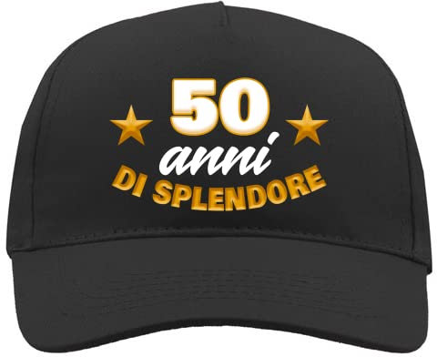 Generico Cap 50 Years for Men Women Birthday Gadgets Gift - splendor 50 Years, 50 Years, One size