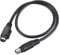 sourcing map PS/2 Mouse and Keyboard Extension Cable 6 Pin 1.64 Feet Male to Female for PC,Black
