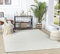 Surya Home Shaggy Berber Teppich - Flauschiger Teppich für Wohnzimmer, Esszimmer, Schlafzimmer, Langflor Hochflor Teppich flauschig - Teppich groß 120x170 cm, Wohnzimmerteppich in Weiß