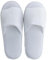VIRSUS 10 Paia Pantofole monouso APERTE in spugna di COTONE colore Bianco, imbustate a coppia in Confezione 100% CARTA, suola in EVA Antiscivolo da 5 mm, taglia Unica, per Hotel, Spa
