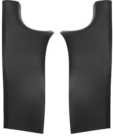 Rear Door Sill Guards, High Grade Material, Stylish Look, Strong Protection, Easy to Install, TPE Material, Black, Replacement for Model Y 2019-2023