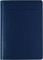 Zettler - Buchkalender Balacron 2025 blau, 15x21cm, Taschenkalender im Balacron Einband mit 416 Seiten, 1 Tag auf 1 Seite, Adressteil, Monatsübersicht, Mondphasen und internationales Kalendarium