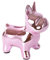 ibasenice 1Stk tiermotive Geld aufbewahrung Dog Piggy Bank stall Pinker geldsparenbox Hunde spardose bastelzeug sparbüchsen geldaufbewahrung Spielzeug Haushalt Sparschwein