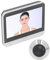 Telecamera Spioncino Senza Fili, Videocontrollore 1080P con Visione Notturna, Rilevamento del Movimento Telecamera per Porte con Spioncino con Vista a 120 Gradi Visore Spioncino HD