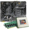 Mainboard Bundle | AMD Ryzen 9 5900X, 12x 3700 MHz, 32 GB DDR4-RAM, ASUS TUF B550-PLUS Gaming WiFi, 2X M.2 Port, PCIe 4.0 x16, USB 3.2 Gen2 | Tuning Kit | CSL PC Aufrüstkit