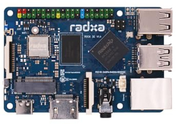 Radxa Rock 3C RK3566 4-Kern CPU GPU NPU 1080P @ 60 HDMI Single Board Computer (Radxa Rock 3C 2GB)