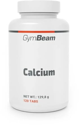 GymBeam - Integratore di Calcio, 400 mg di Calcio, Sostegno alla Salute di Ossa e Denti, Contribuisce al Normale Funzionamento dei Muscoli e al Metabolismo Energetico, 60 Capsule
