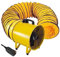 Portable Ventilation Fan 12in 16in Utility Blower W/ 5-Meter Blower Hose For Limited Access Areas Crawl Spaces Factories - Blower(Fan Diameter 16 in)