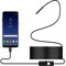 Cámara endoscópica móvil 3 en 1 USB 2 M cámara de inspección 8 luces LED IP67 resistente al agua resolución 720P iluminación ajustable 1 millón de píxeles cámara telescópica para la mayoría de los