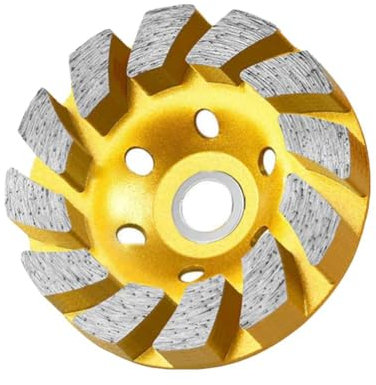 rujjftsy Beton Turbo Diamant Schleifen Cup Rad 12 Segs Heavy Duty Winkel für Winkel Grinder Grinder Räder