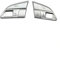WHLYQF Auto-Styling-Lenkradschaltertasten, Zierrahmenabdeckungen, Aufkleber und Abziehbilder, Kompatibel mit Audi A4 B8 S4 A5 S5 RS4