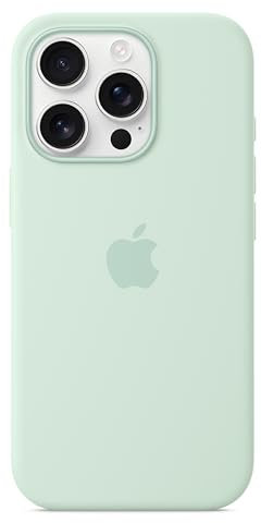 Apple iPhone 16 Pro Silicone Case with MagSafe - Aquamarine 
