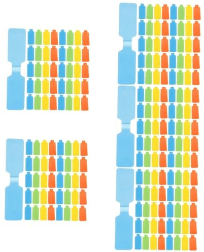 DOITOOL 5 Series Etiquetas Para Cables Etiquetas Para Cables Bridas Para es Eléctricos Reutilizables Para es Con Gancho Para es De 50 piezas x 5