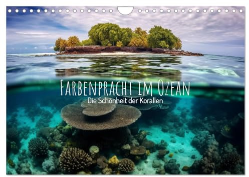 Farbenpracht im Ozean - Die Schönheit der Korallen (Wandkalender 2026 DIN A4 quer), CALVENDO Monatskalender: Entdecken Sie Monat für Monat die ... Korallenkalender. (CALVENDO Natur)