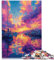 Adults 1000 Pieces Puzzle Vancouver Harbor color ebbac DIY Puzzle Toys 50x75cm Unique Home Decor and Gifts for ages 14+