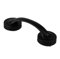 JCXIOC Door Handle Suction Handle Fridge Suction Cup Handle Strong Suction Cup Pulls Handle Drawer Cupboard Cabinet Door Glass White/Black(Black)