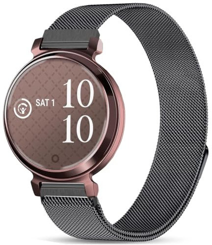 Issinlky Metallarmband kompatibel für Garmin Lily 2, 14 mm Edelstahlarmband für Garmin Lily 2