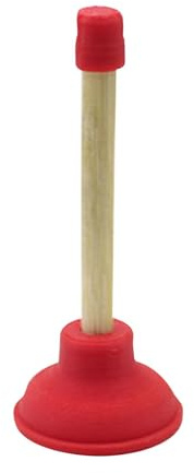 EHJRE Puppenhaus Miniatur Toilette Rollenspiel Spielzeug für 1/12 Puppen Spielset Badezimmermöbel, Baggergerät