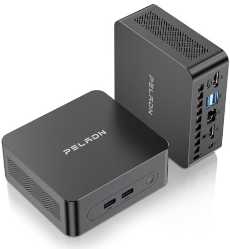 PELADN Wi7 7505 Mini PC 16GB RAM 512GB SSD Mini Computer for Business Office