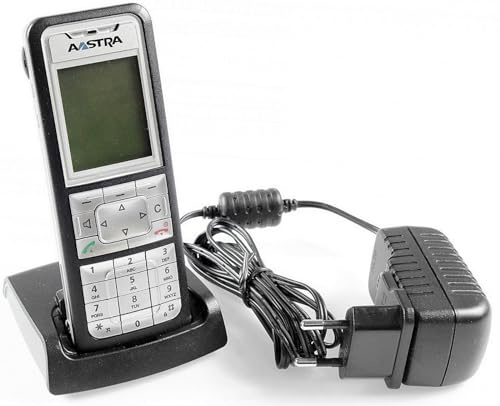 Aastra/Mitel 610d DECT Systemtelefon - Handset mit Ladeschale