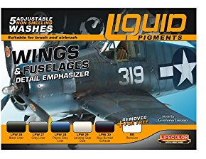 LifeColor Liquid Pigment Wings & Fuselage set # LC-LP06