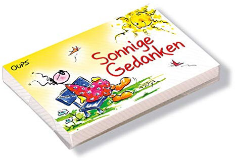 Oups Kärtchenbox: Sonnige Gedanken
