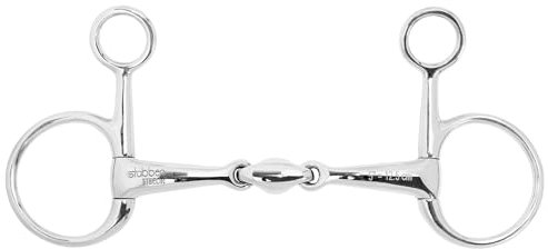 Stübben Gebiss 2235 Baucher-Trense doppelt gebrochen - 12,5 cm - 16 mm - Sweet Copper