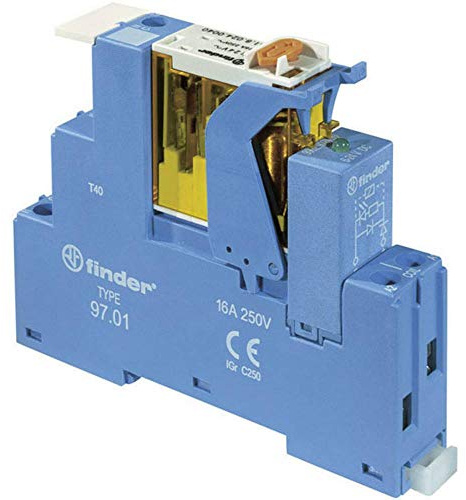 Finder 4C.02.8.230.0060 Relay 2 changeover contacts