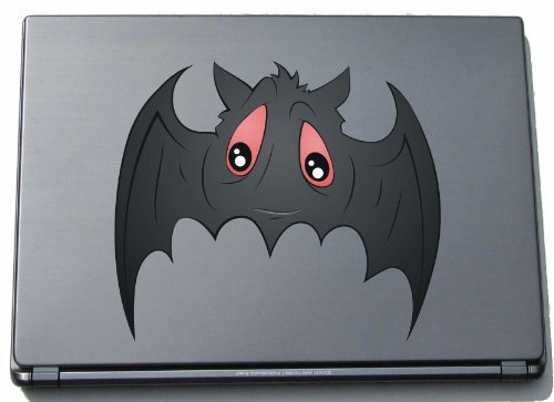 pinkelephant Laptop-Aufkleber - Fledermaus 08 - bat - Laptop Skin - 150 x 173 mm Aufkleber