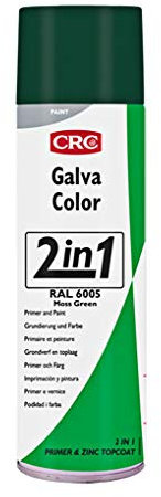 RC2 Corporation CRC 30184-ES - ANTIOXIDO Imprimación + Zinc en un solor producto. RAL 6005 verde 500 ml