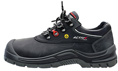 HKS Active 400 - S3 ESD SRC - Sicherheitshalbschuhe 40 Schwarz