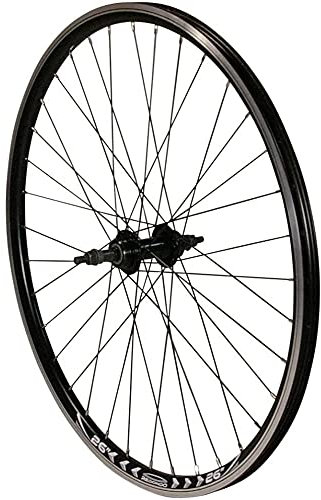 Redondo 26 Zoll Hinterrad Laufrad Hohlkammer V-Profil 26 Felge 5-7-fach Schwarz