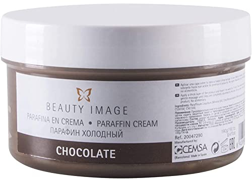 Paraffina per Mani e Piedi - Bagno di Paraffina per Mani - Trattamento Ideale per Disturbi - Effetto Crema-Sauna - 250 ml - 190 gr - Cioccolato