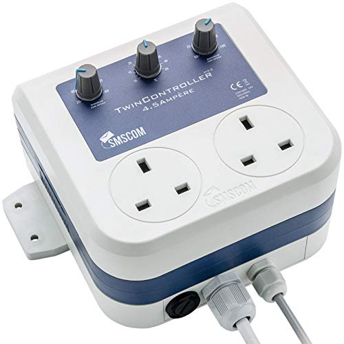 SMSCOM 4.5amp Mk2 Twin Grow Room Fan Controller