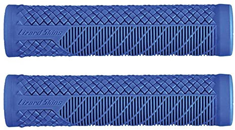 Lizard Skins Charger Evo Fahrradgriffe für Erwachsene, Unisex, Blau, Einheitsgröße