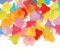 300stk Blütenkelch 10 x 14 mm Frosted Blumen Perlen Kappen Acryl Engelperlen Mix Farben Matt Blüte Lilien Deko Kunstblume mit Loch Schmuck Basteln D126 x3