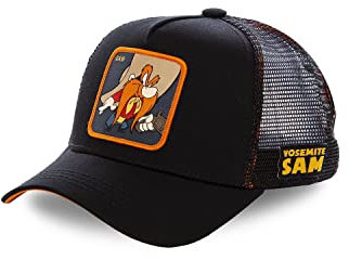 Tracker Kappe Herren Looney Tunes, Cap Herren, Sa, Natürlich, Schwarz, Einheitsgröße