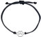 Nuoli® Pfote Armband Damen Silber (größenverstellbar) tolles Geschenk für Hundebesitzer, Hundeliebhaber und Katzenbesitzer