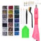 Blinginbox Bedazzler Kit with Rhinestones, Rhinestone Applicator Tool for Clothes with 6000pcs 21 Colors 3mm Hotfix Rhinestones Gems Craft, Diamond Painting Pen, Rhinestones Crystals for DIY Shoes