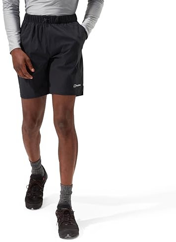 Berghaus Men's Senke Stretch Shorts, Lightweight Design, Comfortable Fit, Black, L