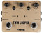 Stereo Looper Pedal für Gitarre, Fame Twin, 10 Minuten Aufnahmezeit, Unbegrenzte Overdubs, True Bypass, Geeignet für Live und Studio