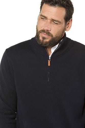 JP 1880 Troyer, Maglione Uomo, Blu Oltremare Scuro, 7XL