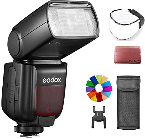 Godox TT685II-S TTL Flash for Sony, 2.4G Wireless Transmission Speedlite, 1/8000s High-Speed-Sync Camera Speedlight Compatible with Sony DSLR Cameras A7II A7III A7IV A7RII A7RIII A7RIV A99 A6000