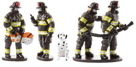 Lionel Feuerwehrmann Figuren und Hund