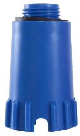 Baustopfen Blindstopfen Prüfstopfen Kunststoff Stopfen Abdrückstopfen 1/2 blau 1 Stück