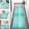Läufer Teppich Lang Flur rutschfest Waschbar Küche Korridor Teppichläufer Marokko Polyester 50X200CM Teppichmatten Küchenläufer Wohnzimmer Kinderzimmer Esszimmer Anpassbare Küchenteppich Meterware