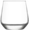 Tradineur - Set de 6 vasos de cristal para whisky, modelo Lal, base gruesa, resistentes, aptos para lavavajillas, servir bedidas, agua, fiestas, 8,8 x 8,5 cm, 345 ml